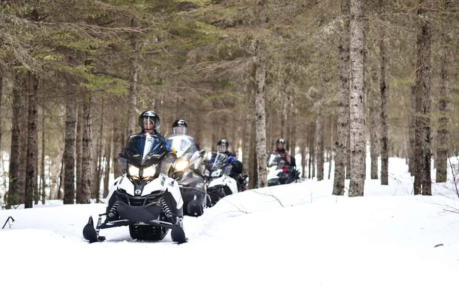 15 min. Tadoussac: Snowmobile Expedition in Saguenay Fjord - Should you book the Saguenay snowmobile tour?