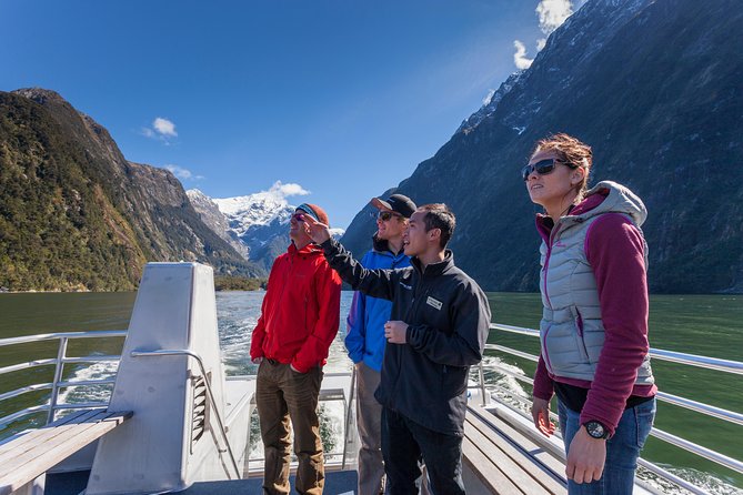 2-Hour Milford Sound Scenic Cruise - Bowen Falls and the first views of the fjord