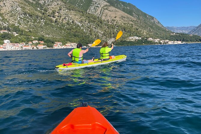 3 Hours Kayaking in Kotor Bay in Montenegro - Finding the beach beside Kotor’s old town