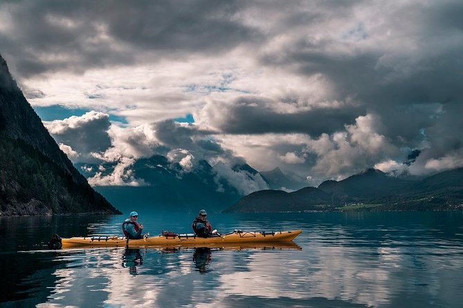 6 Day Fjord Kayaking Trip Norway - The waterfalls of Geirangerfjord