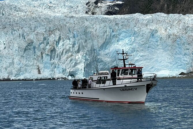 8hr Kenai Fjords Whale Watching Tour w/ 1hr Fishing 16 Passengers - Key points at a glance