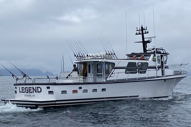 8hr Kenai Fjords Whale Watching Tour w/ 1hr Fishing 16 Passengers - Meeting at 1210 4th Ave in Seward
