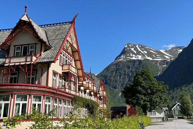 All About the Fjords in One Tour by Boat and Bus from Ålesund - Ljøen viewpoint over Geirangerfjord