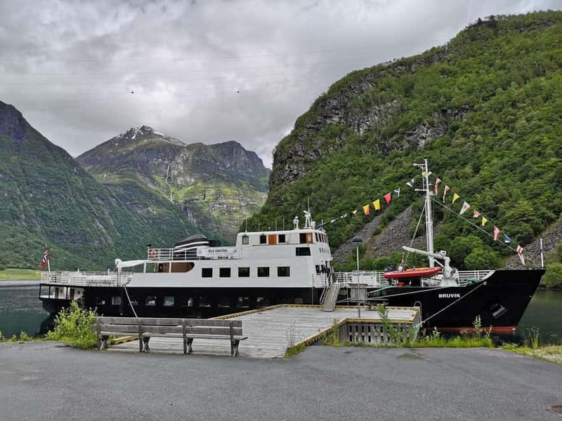 All About the Fjords, in one tour by bus & boat from Ålesund - 9:00 to 11:15, the Hjørundfjord cruise