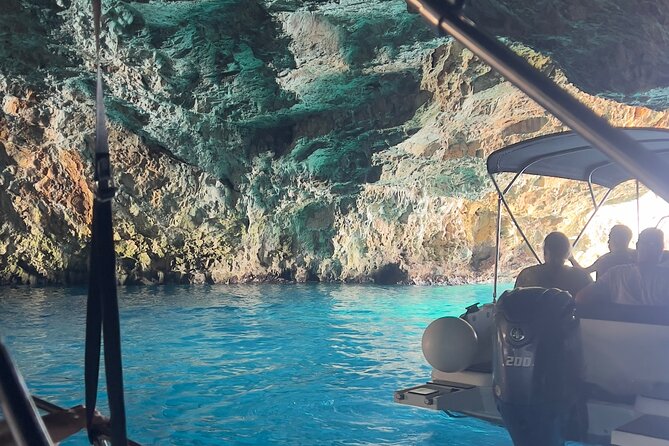 Azure Paradise Kotor Bay and Blue Cave Speedboat Tour - The Blue Cave’s cool blue glow