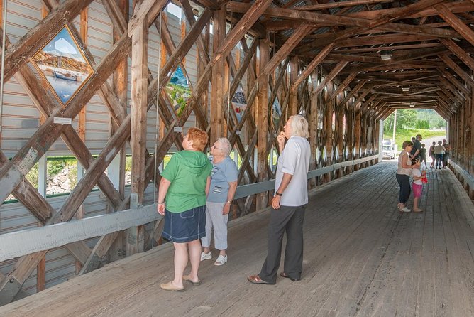 Back Country of the Fjord and the National Park - L’Anse-Saint-Jean and its famous covered bridge