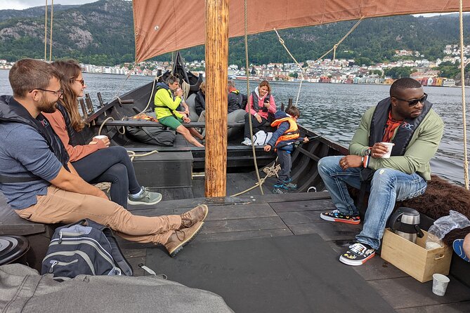 Bergen Fjord Experience Aboard Viking-style Ship - Leaving Dreggekaien for the waterfront