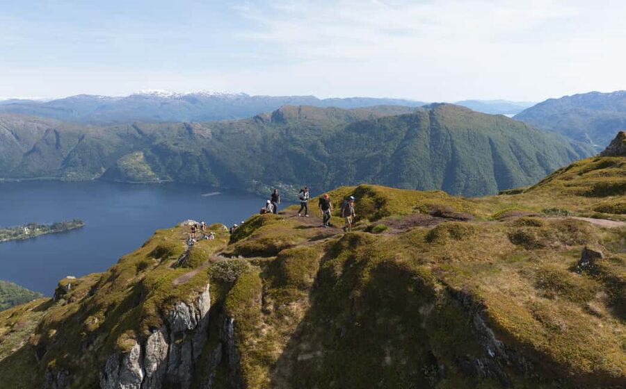 Bergen: Fjord Hiking - Leaving Bergen for the mountains