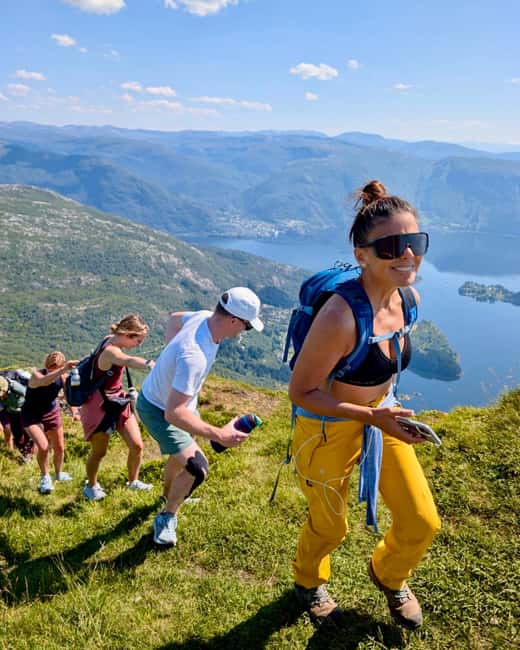 Bergen: Fjord Hiking - Three to five hours on rough ground