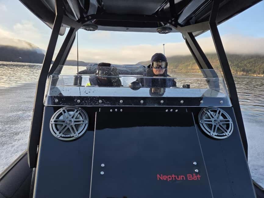 Bergen: Mostraumen Fjord Safari - by Premium RIB Boat - Mostraumen, the narrow finish