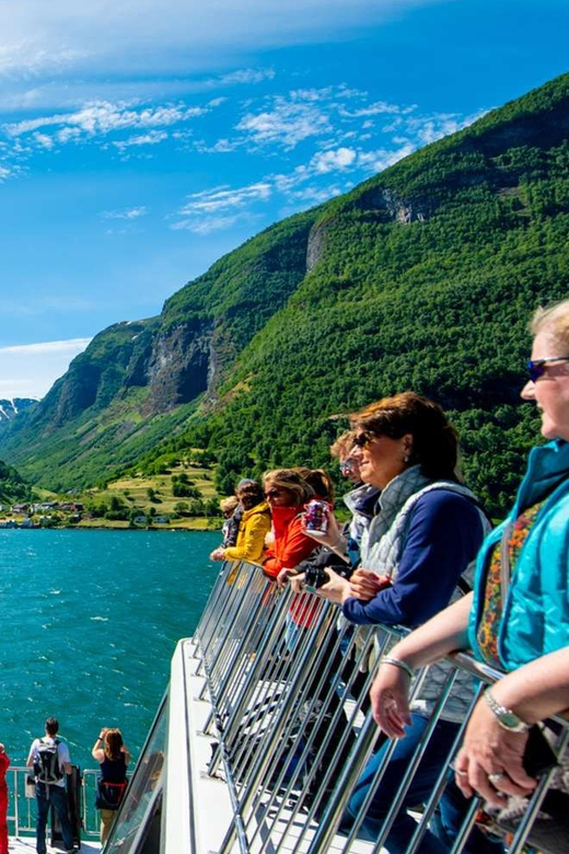 Bergen: Nærøyfjorden, Flåm, and Stegastein Guided Bus Tour - The two-hour Nærøyfjord cruise