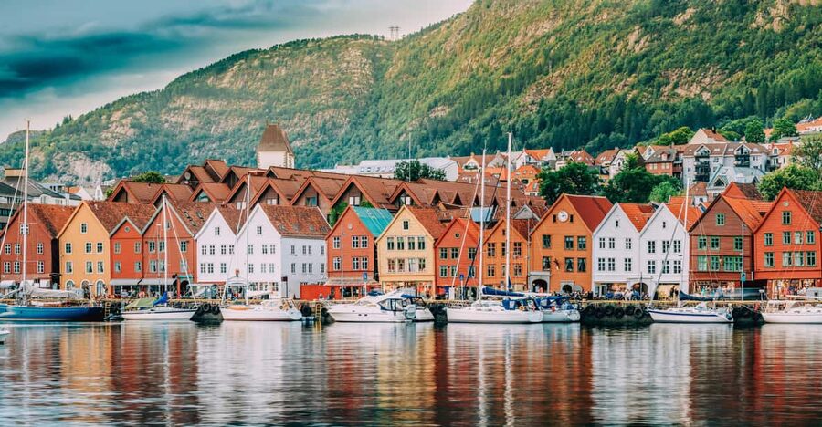 Bergen: Private Waterfalls and Wonders of Fjord Norway - Leaving Bergen through Osterfjord