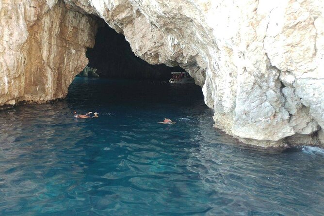 Blue Cave and Kotor Bay Luxurious Cruise Tour 3H+ - Inside the former submarine tunnels