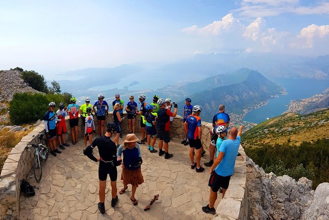 Cable car + Electric MTB from Njegos Mausoleum to Kotor bay - The optional zip line in Njegusi