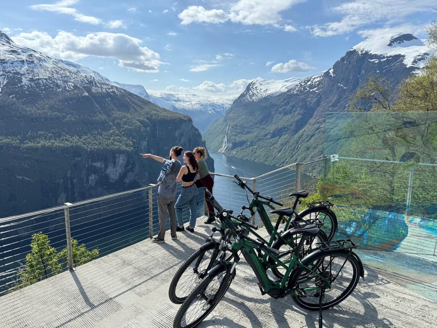 E-bike Tour in Geiranger, Norway - Eagle Road is a genuine uphill ride