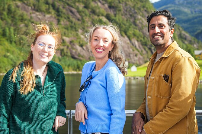 Fjord Cruise from Bergen through Mostraumen - Reaching the narrow Mostraumen straits