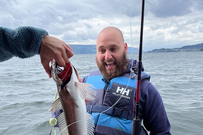 Fjord Sea Safari with Fishing from Bergen - Boarding the Viknes 1030 at Strandkaien 3