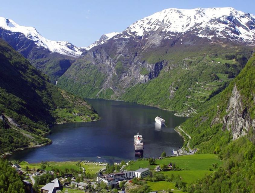 From Ålesund: Private Day Trip to Geirangerfjord - The Hellesylt to Geiranger ferry crossing