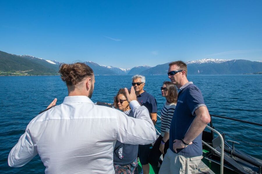 From Balestrand: Guided Fjord & Glacier Tour to Fjærland - A fjord route that earns its four and a half hours