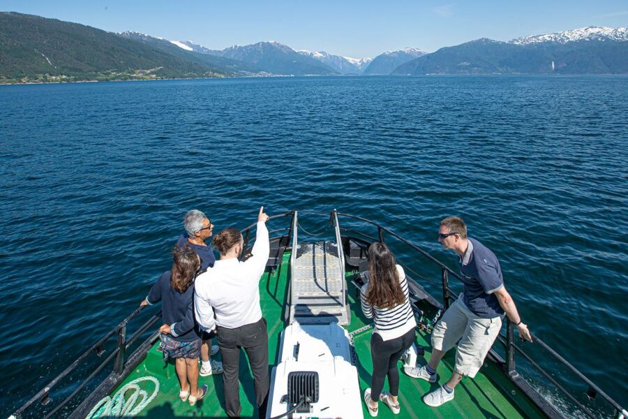 From Balestrand: Guided Fjord & Glacier Tour to Fjærland - Bøyabreen, a branch of Jostedalsbreen