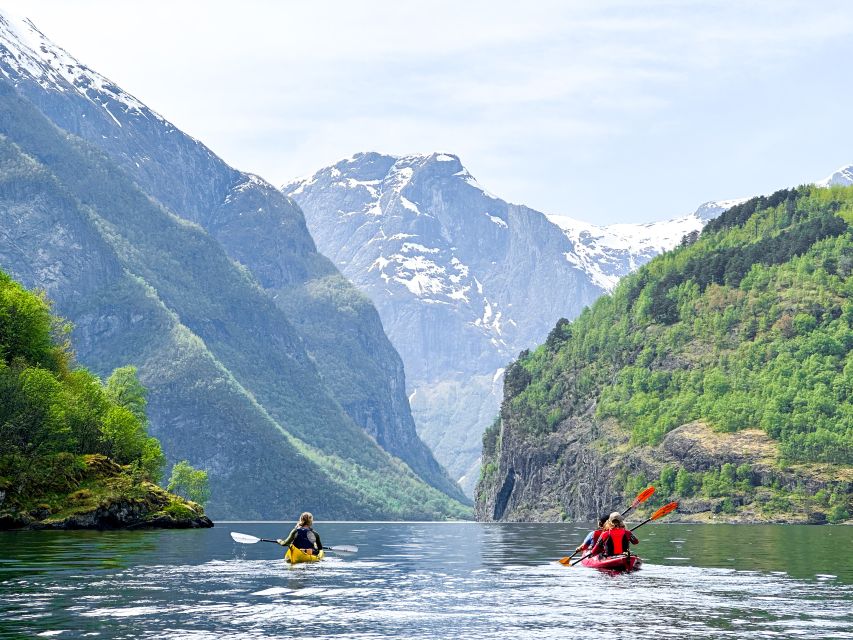 From Flåm: Nærøyfjord 3 Day Kayaking and Camping Tour - Packing for cold water and changing weather
