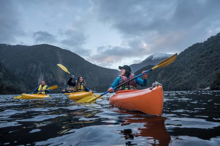 From Manapouri: Doubtful Sound Overnight Cruise - From Manapouri to Wilmot Pass
