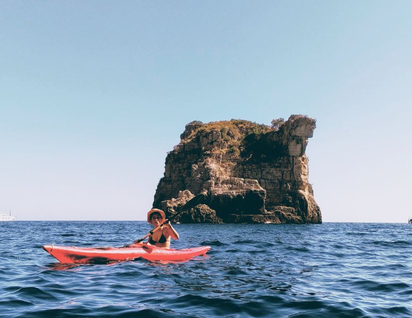 From Nerano: Sorrento Coast to Crapolla Fjord Kayak Tour - Following the rocky Sorrento Coast