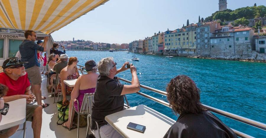 From Pula: Day Cruise to Rovinj, Lim Fjord, and Red Island - Meeting Orion-Ariete in Pula