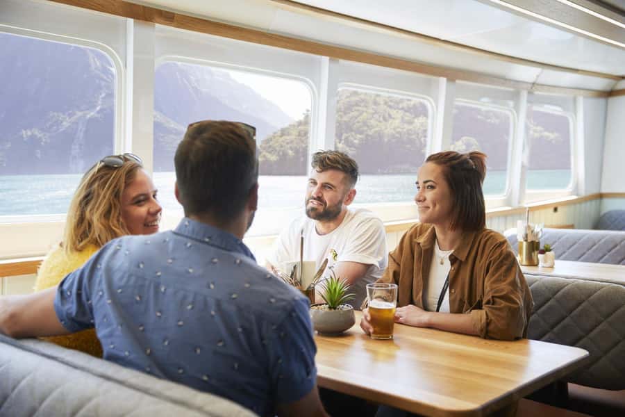 From Queenstown: Milford Sound Cruise and Coach Day Tour - Arriving at Milford Sound