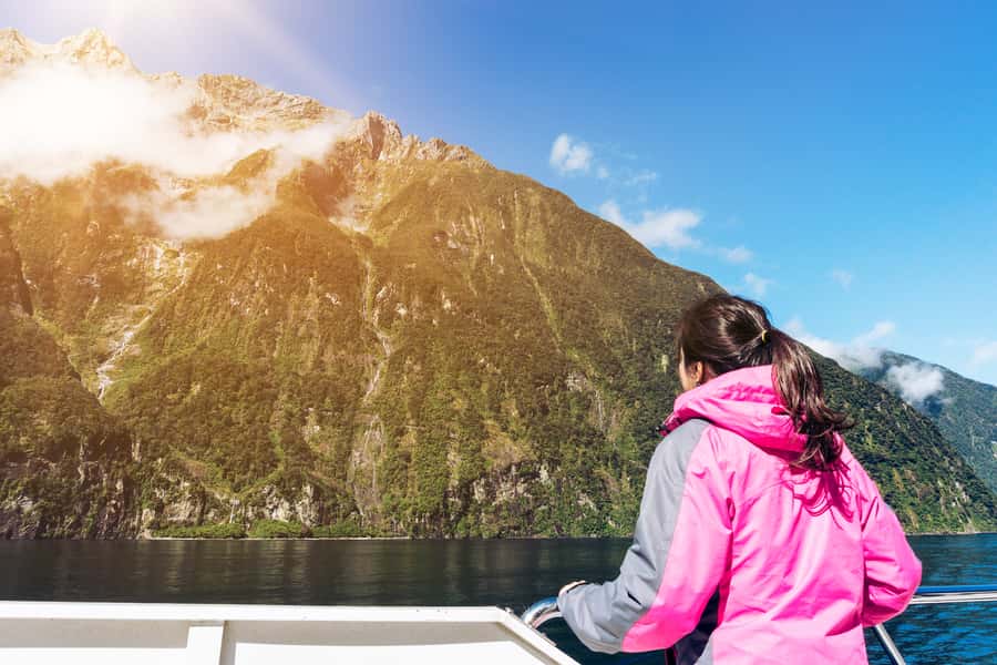 From Queenstown: Milford Sound Premium Day Tour and Cruise - Mirror Lakes and the photo stops along the way