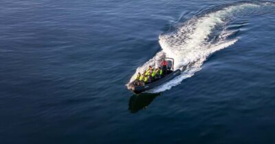 From Stavanger: Lysefjord RIB Boat Tour with Boathouse Visit