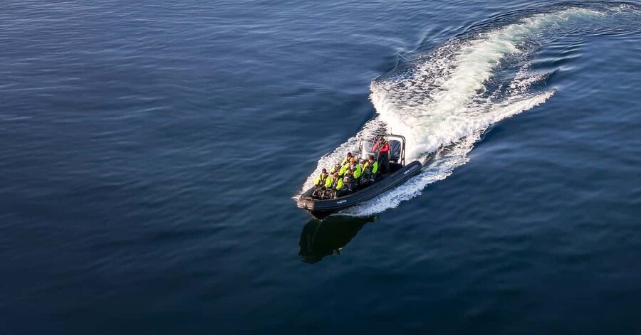 From Stavanger: Lysefjord RIB Boat Tour with Boathouse Visit - Cruising into Lysefjord for the first 30 minutes