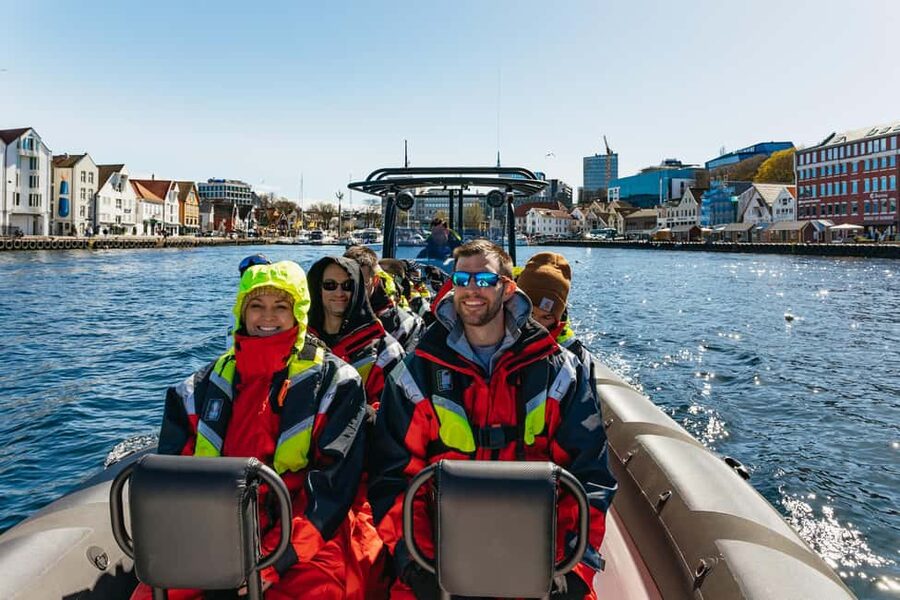 From Stavanger: Lysefjorden & Pulpit Rock RIB Boat Tour - Whisky Falls and the spray zone