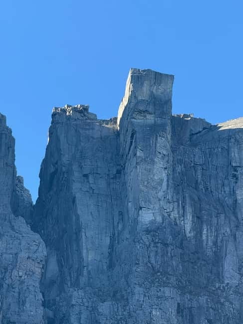 From Stavanger: Lysefjorden & Pulpit Rock Safari by RIB - Whiskey Waterfall and the spray zone