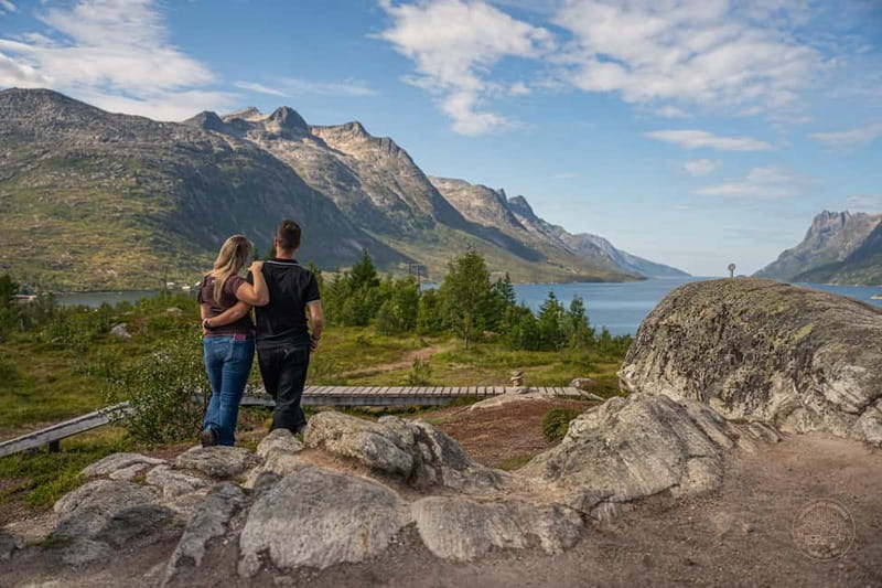 From Tromsø: Arctic Roadtrip: fjords tour with scenic picnic - The first fjords and mountain roads