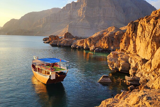 Full day Dhow: Khasab, Musandam: Dolphins, Snorkeling & Fjords - Snorkeling, swimming, and kayaking