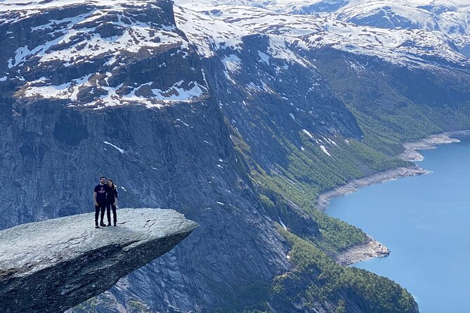 Full Day Hiking Adventure from Bergen to Trolltunga - The Trolltunga hike and the famous rock ledge