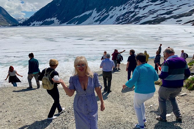 Geiranger by Royal route, 5 hours with visiting a high-mountain farm - Korsmyra and the view toward Storseterfossen