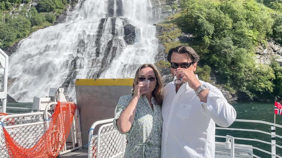 Geiranger Fjord Tour from Hellesylt (with stop in Geiranger) - The Seven Sisters and the Suitor waterfalls