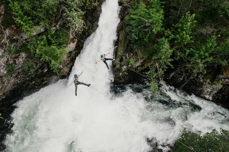 Geiranger: Zipline Park Experience - The walk from Geiranger port to the park