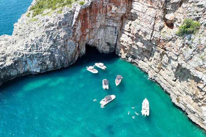 Group Guided Tour: Blue Cave Speedboat Tour in the Bay of Kotor - The Blue Cave and its unusual blue light