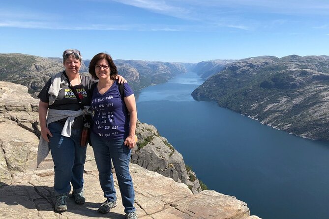 Guided hike to Pulpit Rock Preikestolen - The descent is where you feel the hike
