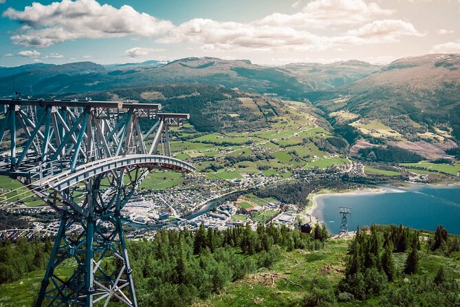 Guided tour - Hardangerfjord, Voss Gondola & 3 Great Waterfalls - Skjervsfossen, the first major waterfall