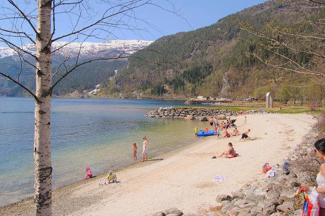 GUIDED TOUR: Secrets of the Fjords - the Osterfjord and Mo, 6.5 hours - Mostraumen, where the water tightens