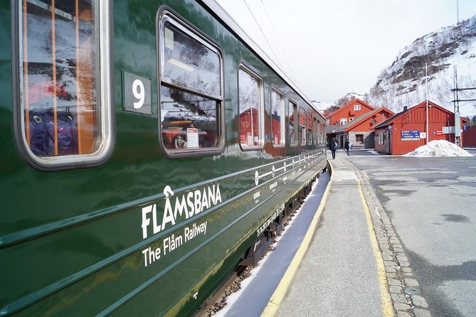 Guided tour - Viking Village, Nærøyfjord Cruise and Flåm Railway - Kjosfossen and the Flåm Railway