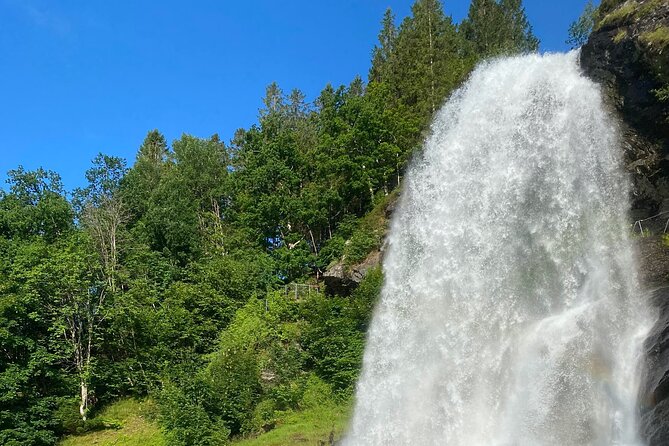 Helicopter Over Trolltunga and Waterfall Sightseeing from Bergen - From Bergen to Skjervefossen