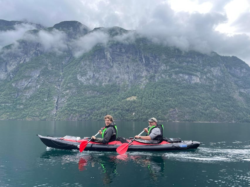 Hellesylt: Beginner-Friendly Fjord Kayaking Experience - What the $125 price buys you