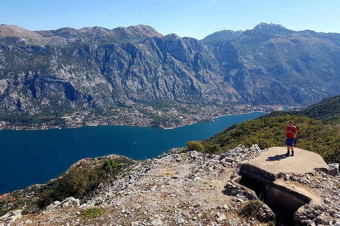 Hiking Vrmac peninsula with panoramic view on Kotor bay - Fort Vrmac and its Austro-Hungarian past