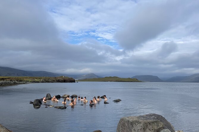 Hvalfjordur & Hvammsvik Hot Springs Private Tour - Þórufoss, a waterfall with a screen connection
