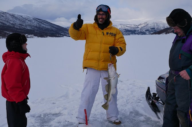 Ice Fishing On The Fjord - Why the Lyngen Alps views matter